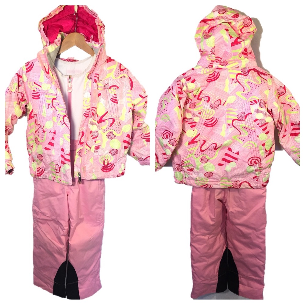 Spyder Girls’ 2pc Snow Suit Sz 6